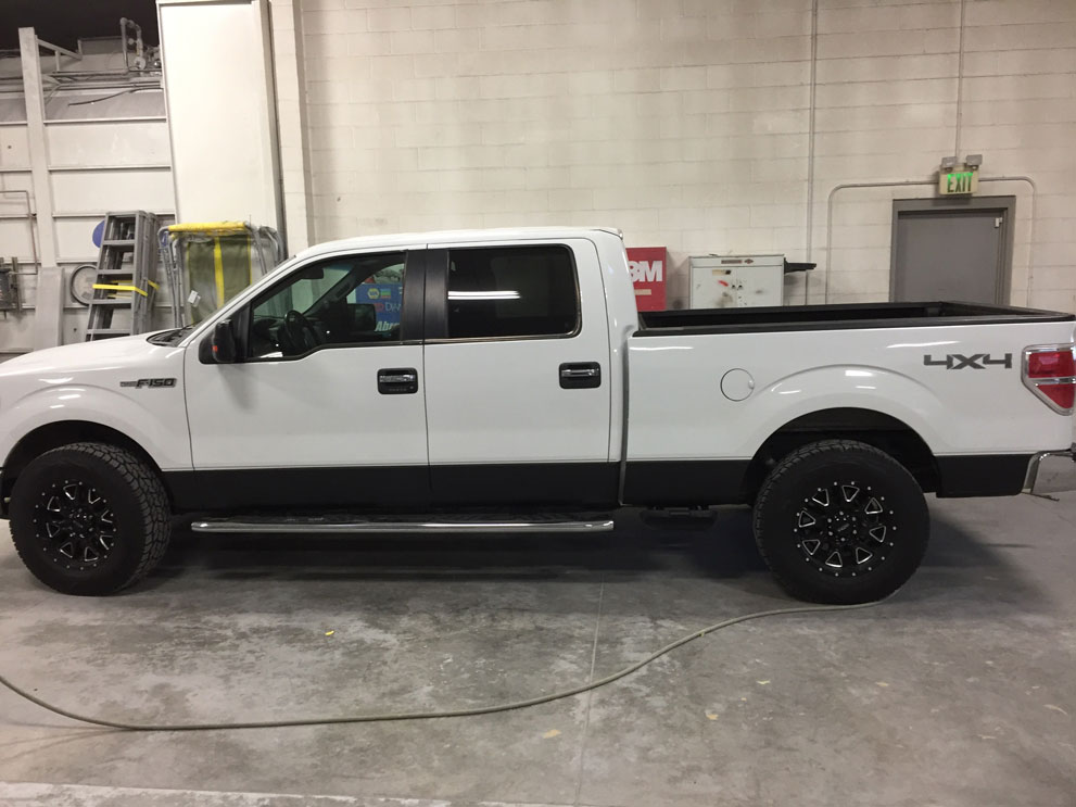 Truck Paint Work (after)